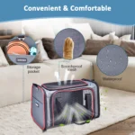 Collapsible Travel Dog Carrier - Image 4