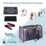 Collapsible Travel Dog Carrier - Image 5