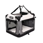 3-Door Collapsible Dog Crate - Image 2