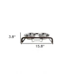 Elevated Two-Bowl Feeding Station - Image 5