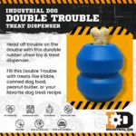 Dual-Chamber Treat Dispenser Toy - Image 2